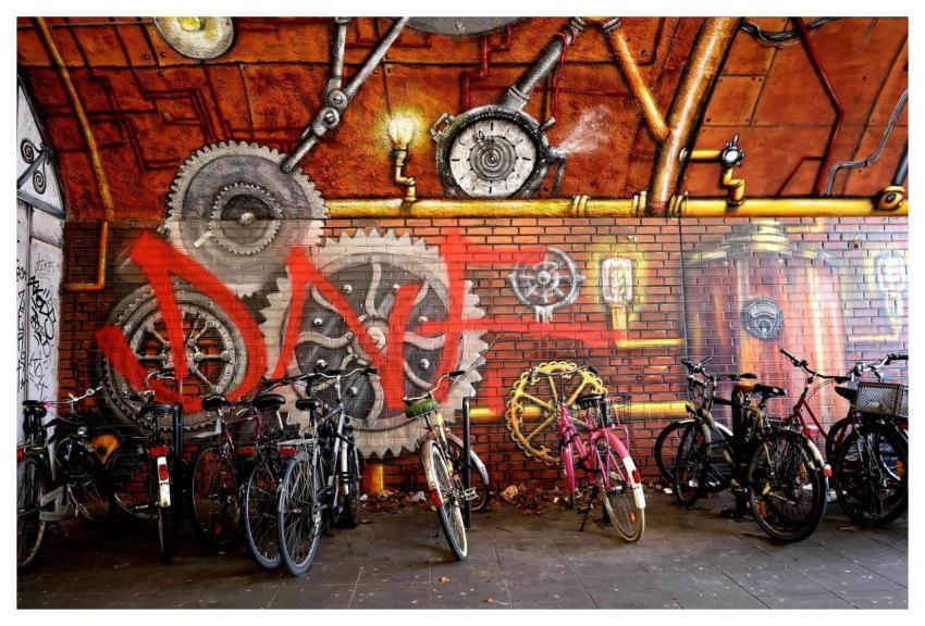 Street Art Graffiti Painting Murals