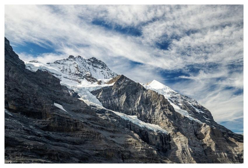 Mountains Alps Clouds Snow