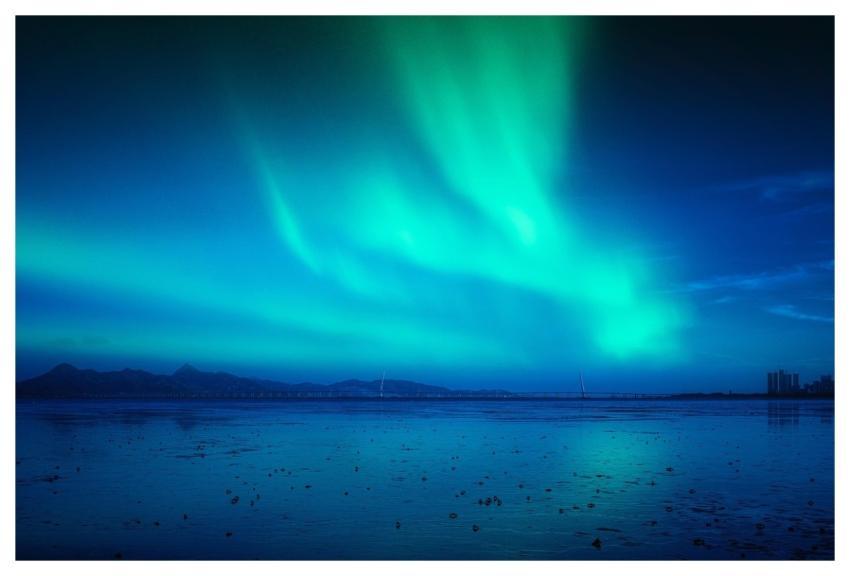 Sea Night Night Sky Sky