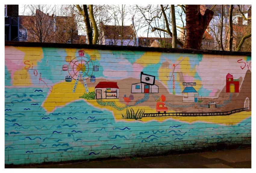 Street Art Graffiti Art Wall