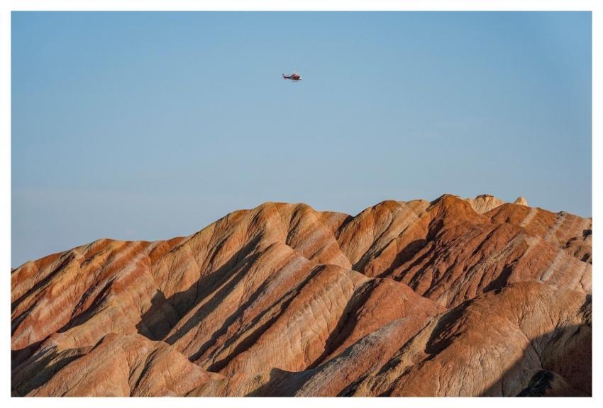Zhangye Danxia Landform Natural Colorful Danxia