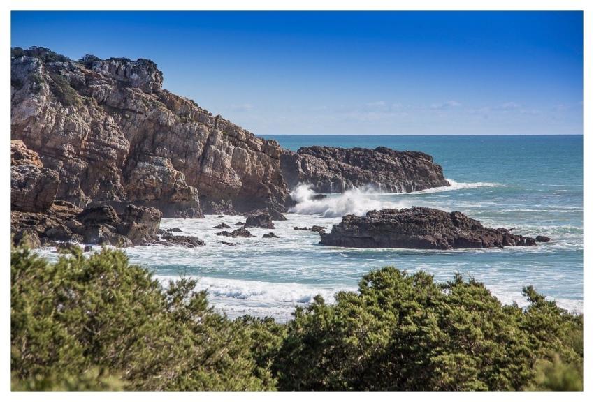 Cliff Algarve Portugal Nature