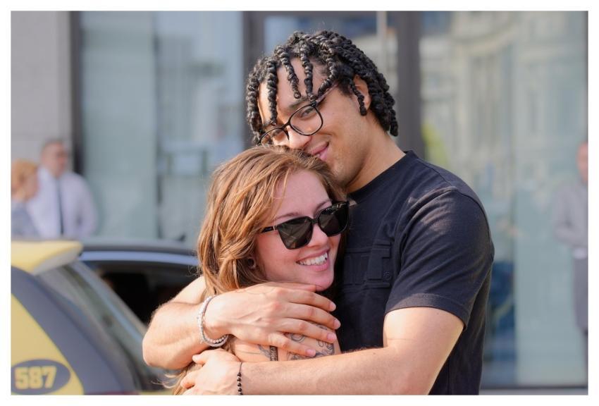 People Couple Hug Love