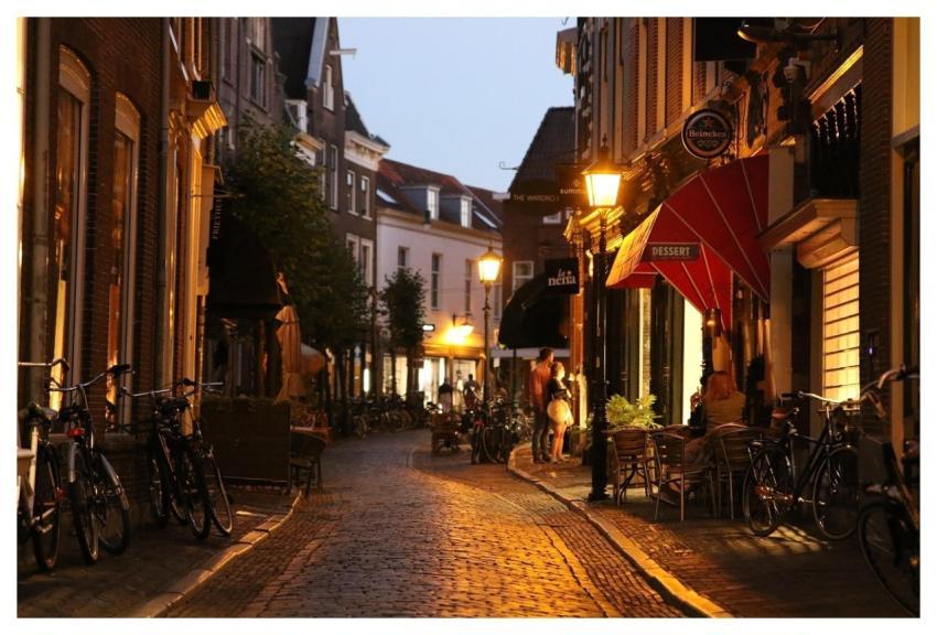 Netherlands City Night Street