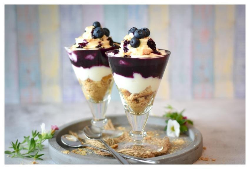Dessert Ice Cream Food Blueberries