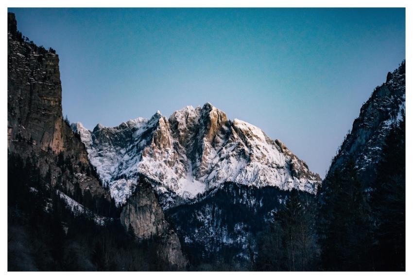 Austria Mountain Snow Winter