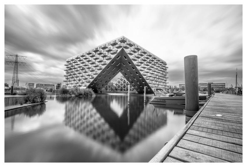 Architectuur Ijburg Sluishuis Amsterdam