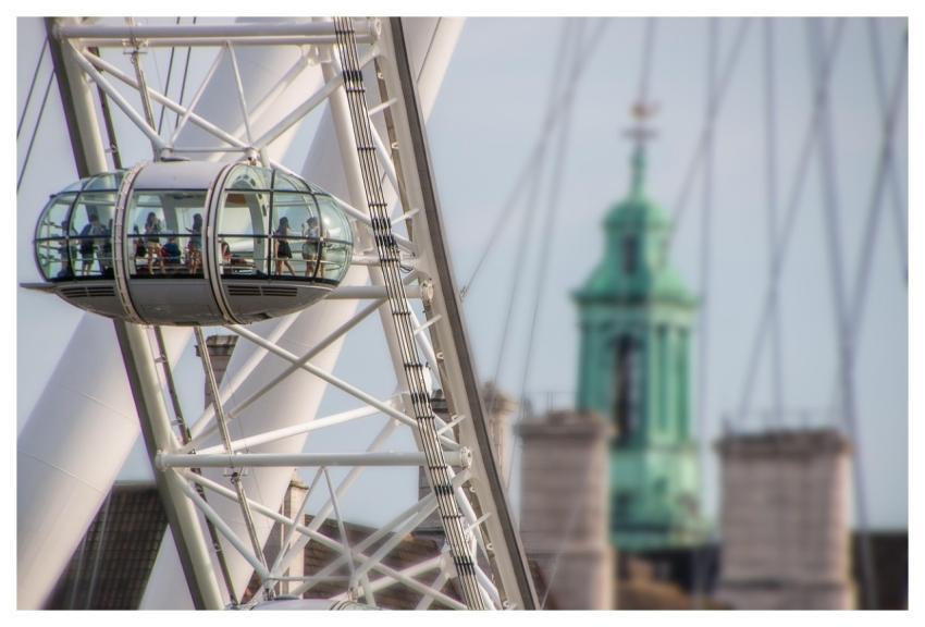 London Britain London Eye Sky