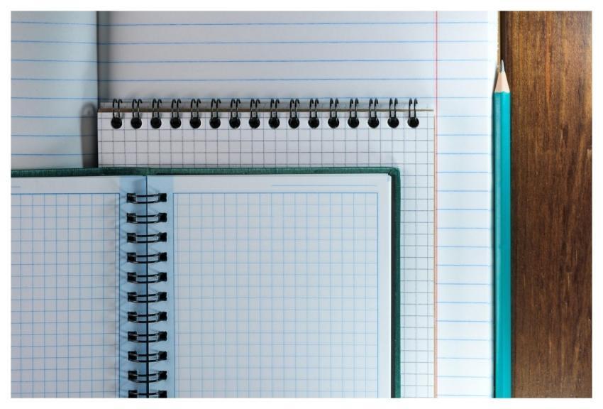 Notepad Notebook Paper Pencil