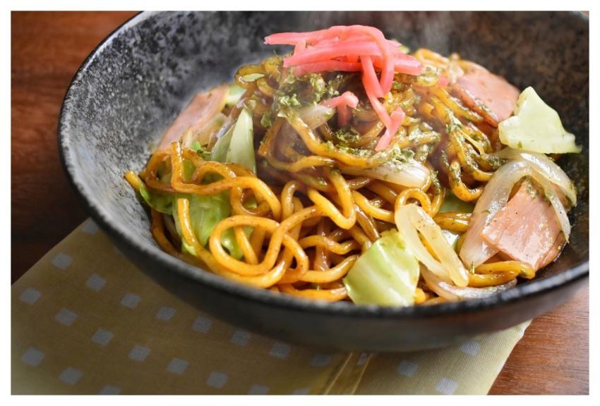 Yakisoba Noodles Japanese Food Dish