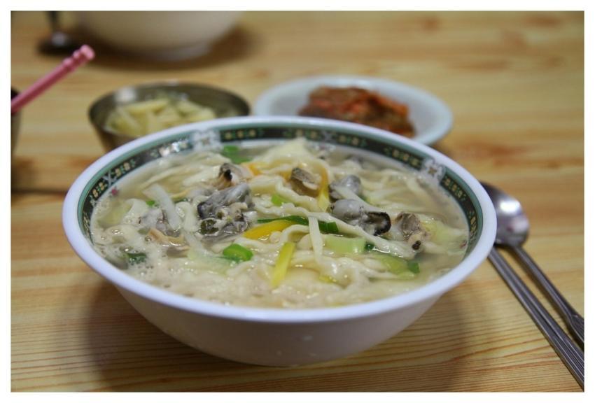 Noodles Noodle Korean Food Clam Kalguksu