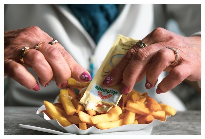 French Fries Hands Finger Food Food