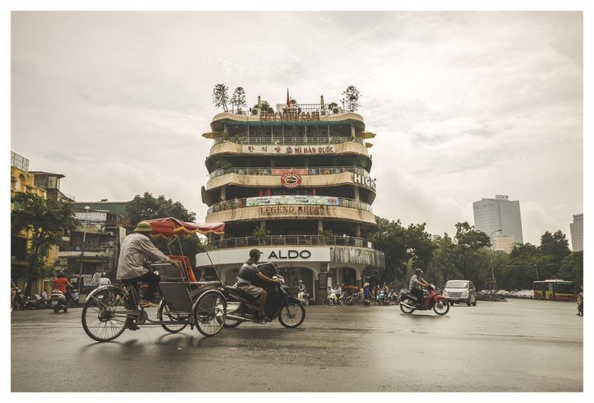 Street Hanoi Vietnam Asia