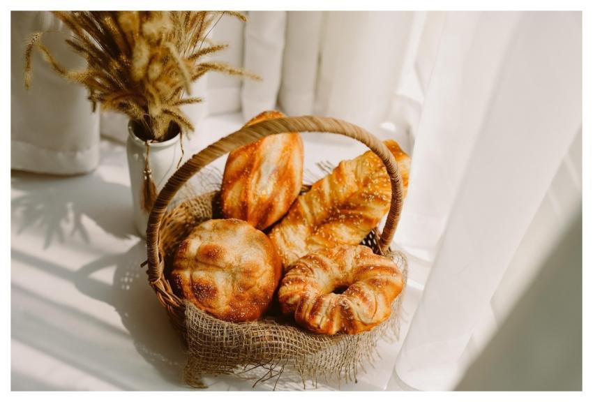 Bread Basket Food Breakfast