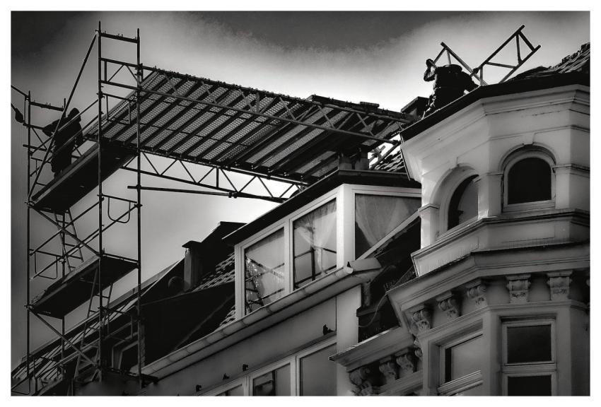 Scaffolding Craft Housebuilding No Fear Of Heights