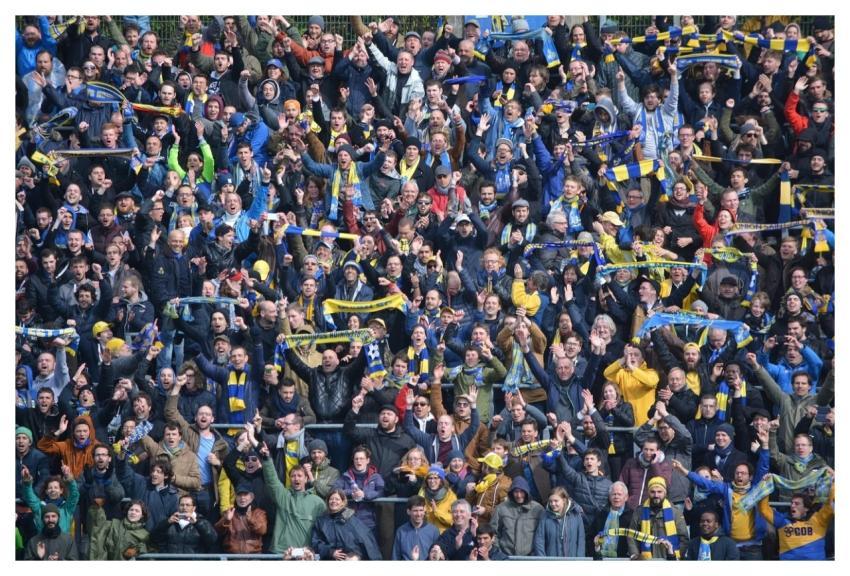 Mass People Supporters Group Of People