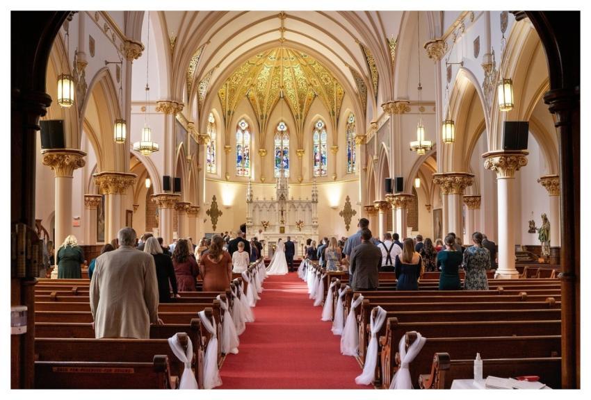 Church Catholic Cathedral Aisle