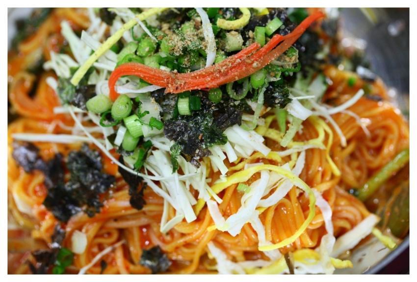 Bibim Noodles Spicy Feast Food Kochujang