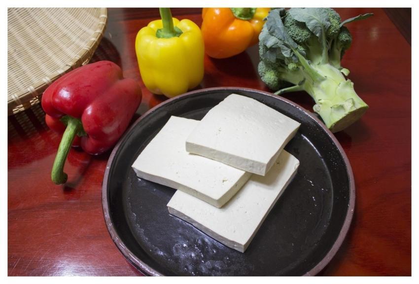 Sliced Tofu Cut Tofu Tofu Korean