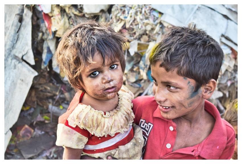 Girl Boy Brother Poor