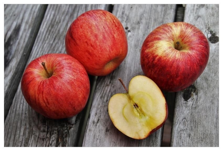 Apples Fruits Food Vitamins