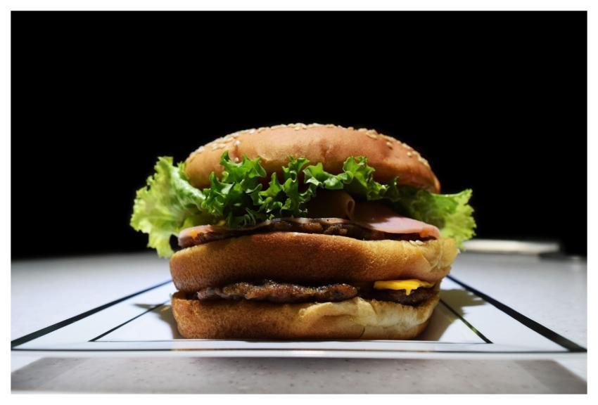 Hamburger Fast Food Meat Dish