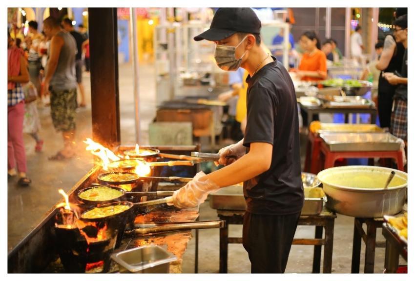 Cooking Fire Southeast Asia Vietnam