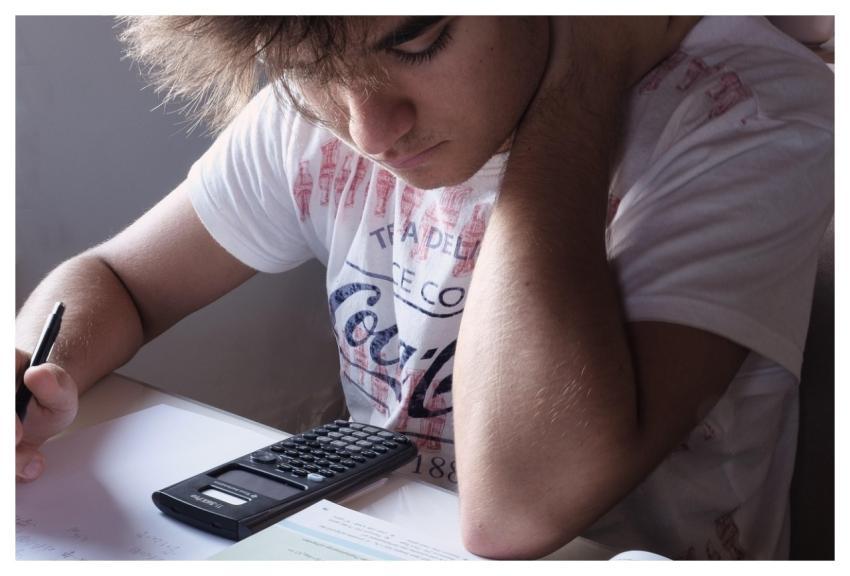 Student Study Boy Test