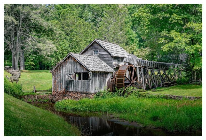 Mabry Mill Water Mill Blue Ridge Parkway Countrysi