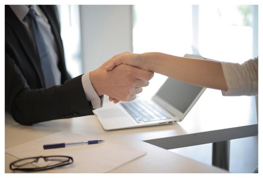 Business Deal Job Interview Handshake Hiring