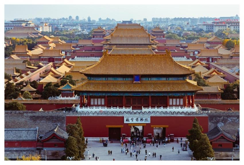 Forbidden City Chinese Architecture Beijing Pagoda