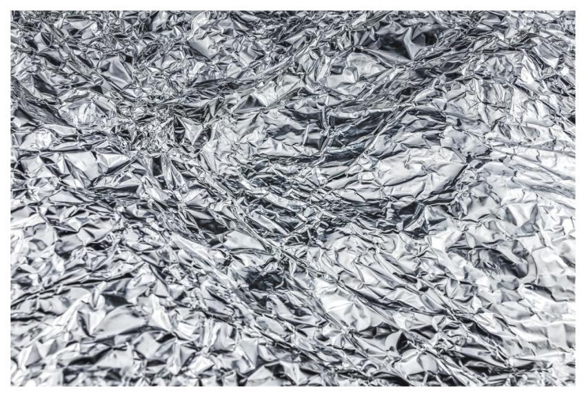 Aluminum Foil Abstract Texture Material