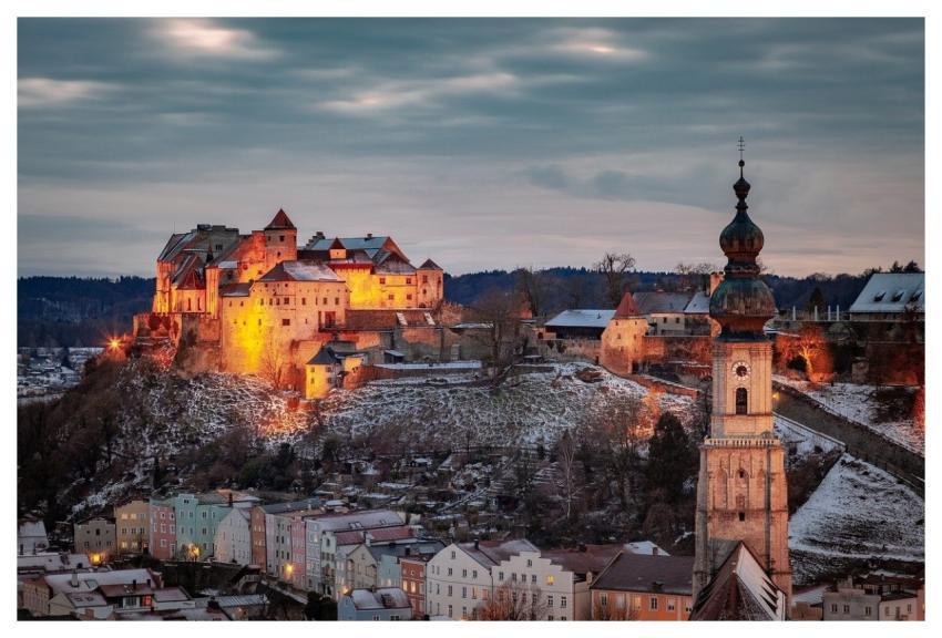Burghausen City Germany Bavaria