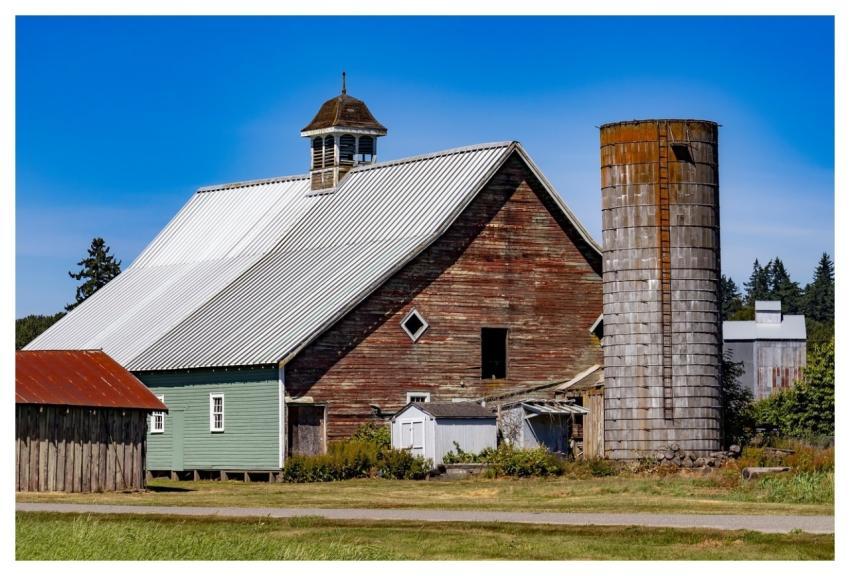 Barn Silo Farm Building