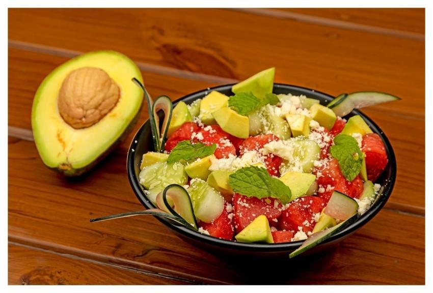 Salad Fruit Avocado Meal