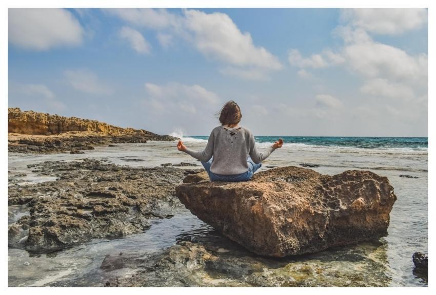 Girl Meditation Nature Yoga