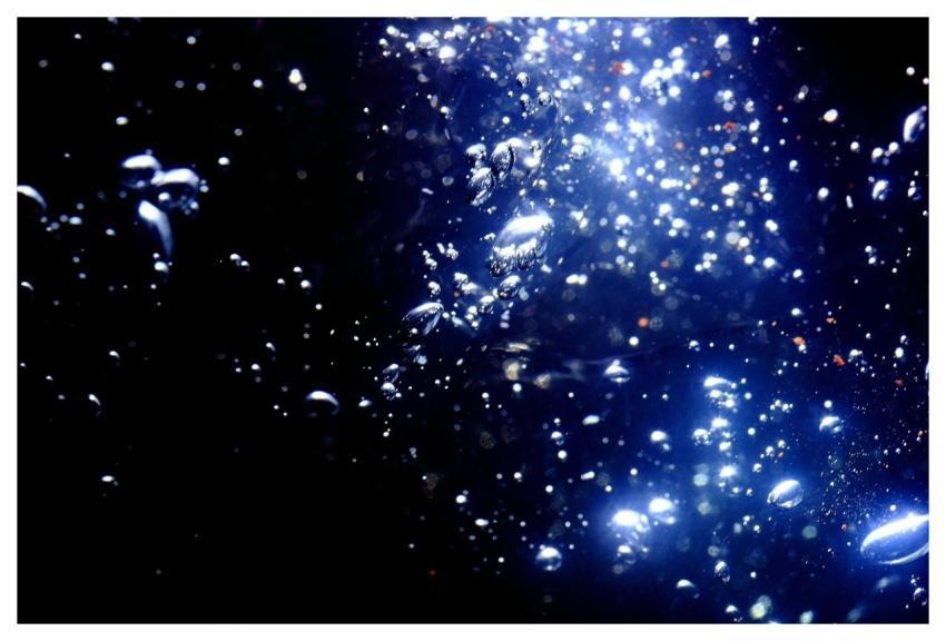 Abstract Pattern Blue Blue Abstract