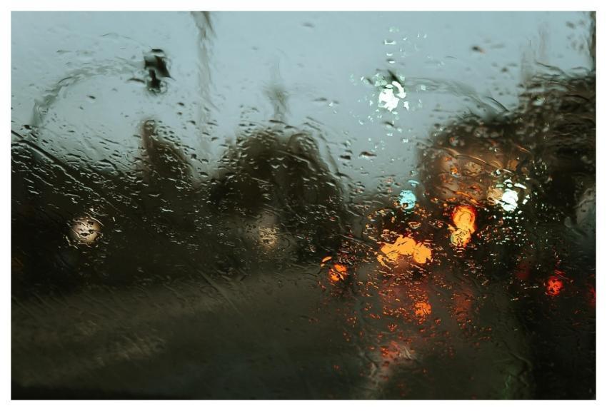 Windshield Rain Glass Surface
