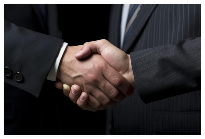 Hands Handshake Partnership Team