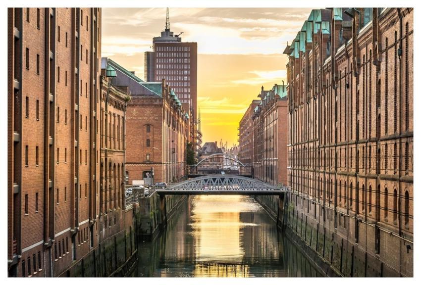 Hamburg Speicherstadt Channel Warehouse