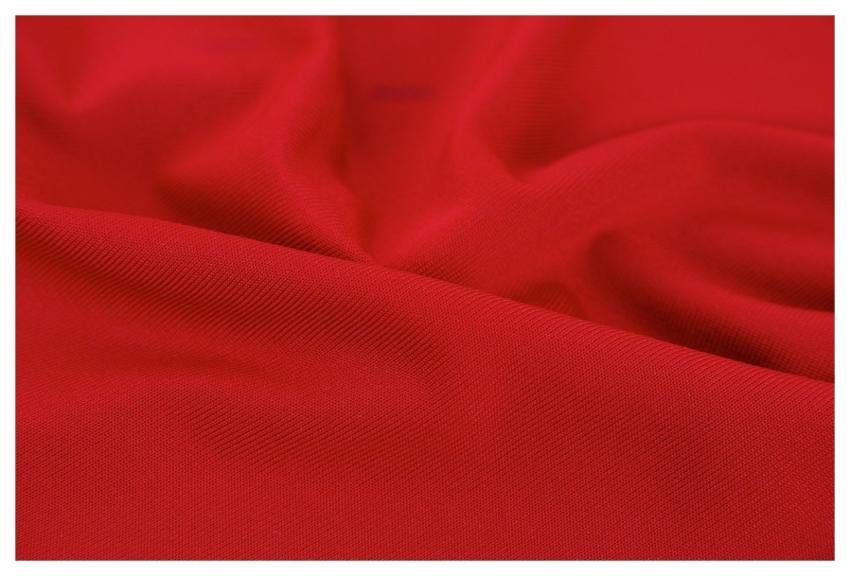 Red Colors Fabric Abstract