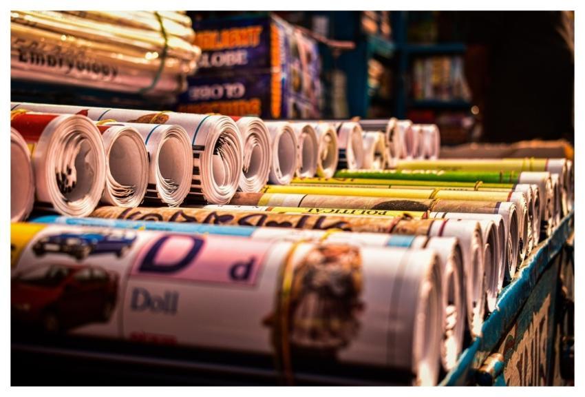 Paper Newspapers Books Page