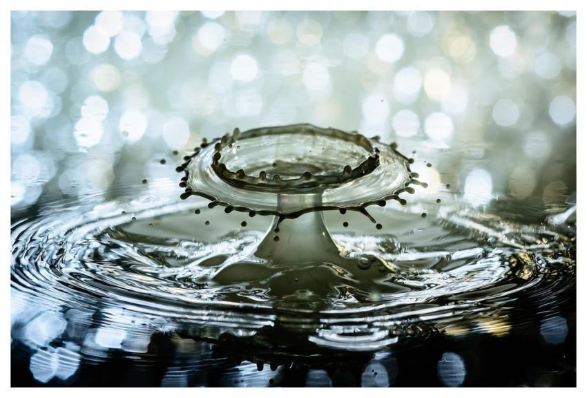 Water Water Drop Splash Ripples