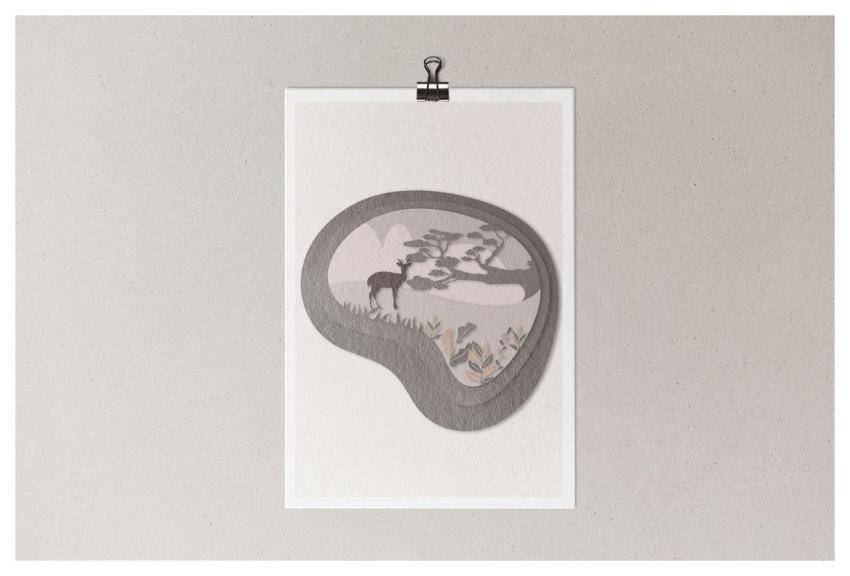 Mockup Flyer 4K Wallpaper 1920X1080 Mac Wallpaper