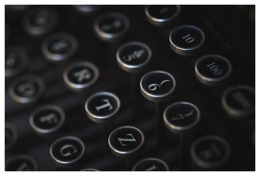 Typewriter Typewriter Keys Vintage Keyboard