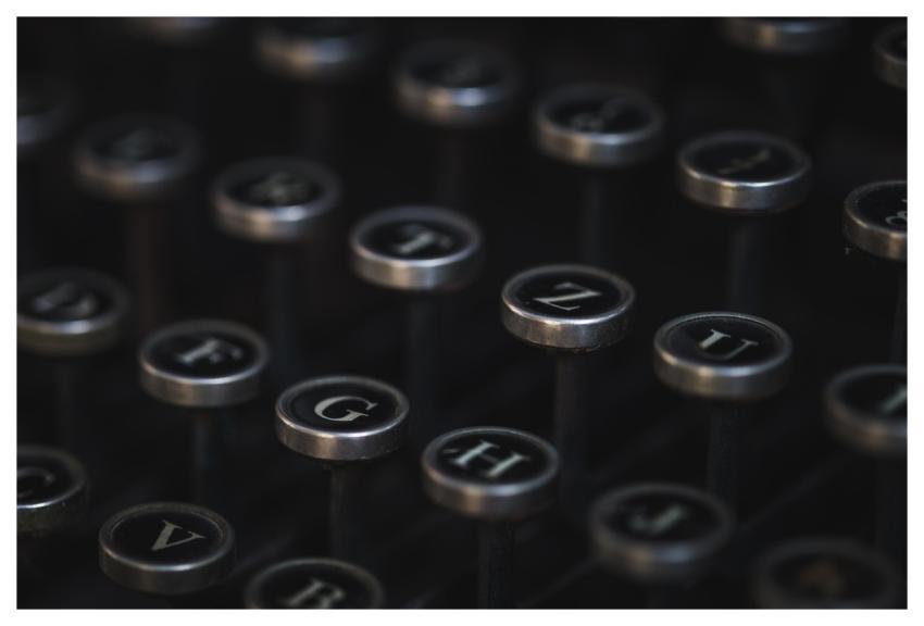 Typewriter Typewriter Keys Vintage Keyboard