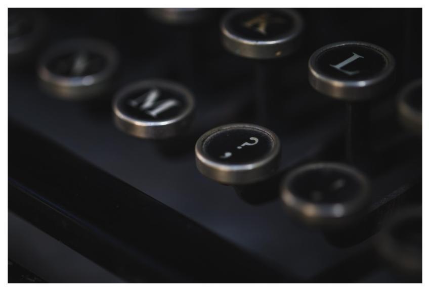 Typewriter Typewriter Keys Vintage Keyboard