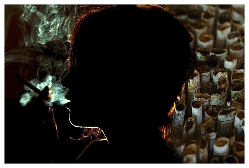 Smoking Addiction Unhealthy Cigarettes