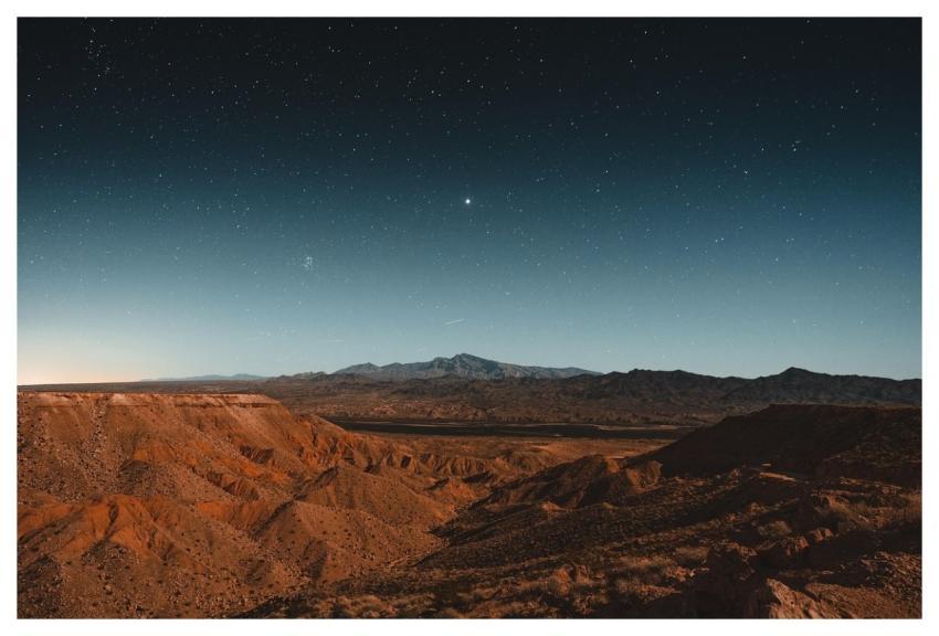 Nevada Desert Nature Night Sky
