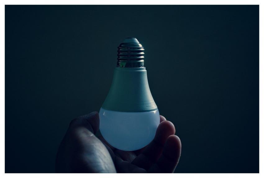 Lightbulb Illuminated Lighting Lamp